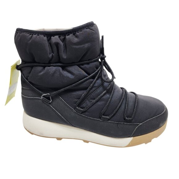 All In Motion Womens Black Winter Snow Boots Size 11 Insulated Warm With Tags - Picture 4 of 10